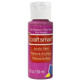 Craft Smart® Acrylic Paint, 2 oz in Pink Blossom | 6 Pack | Michaels® | Michaels Stores