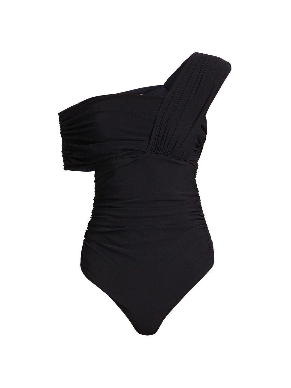 Women's Etienne One-Shoulder Bodysuit - Black - Size XL | Saks Fifth Avenue