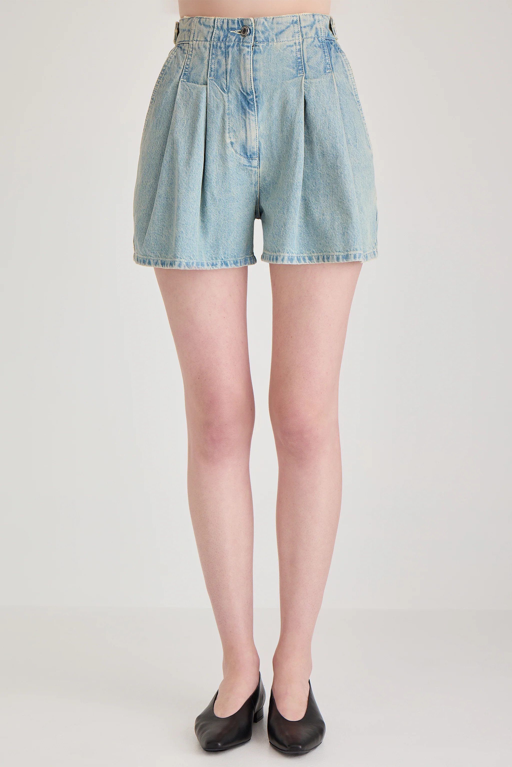 Kay Short in Light Wash | Merlette NYC