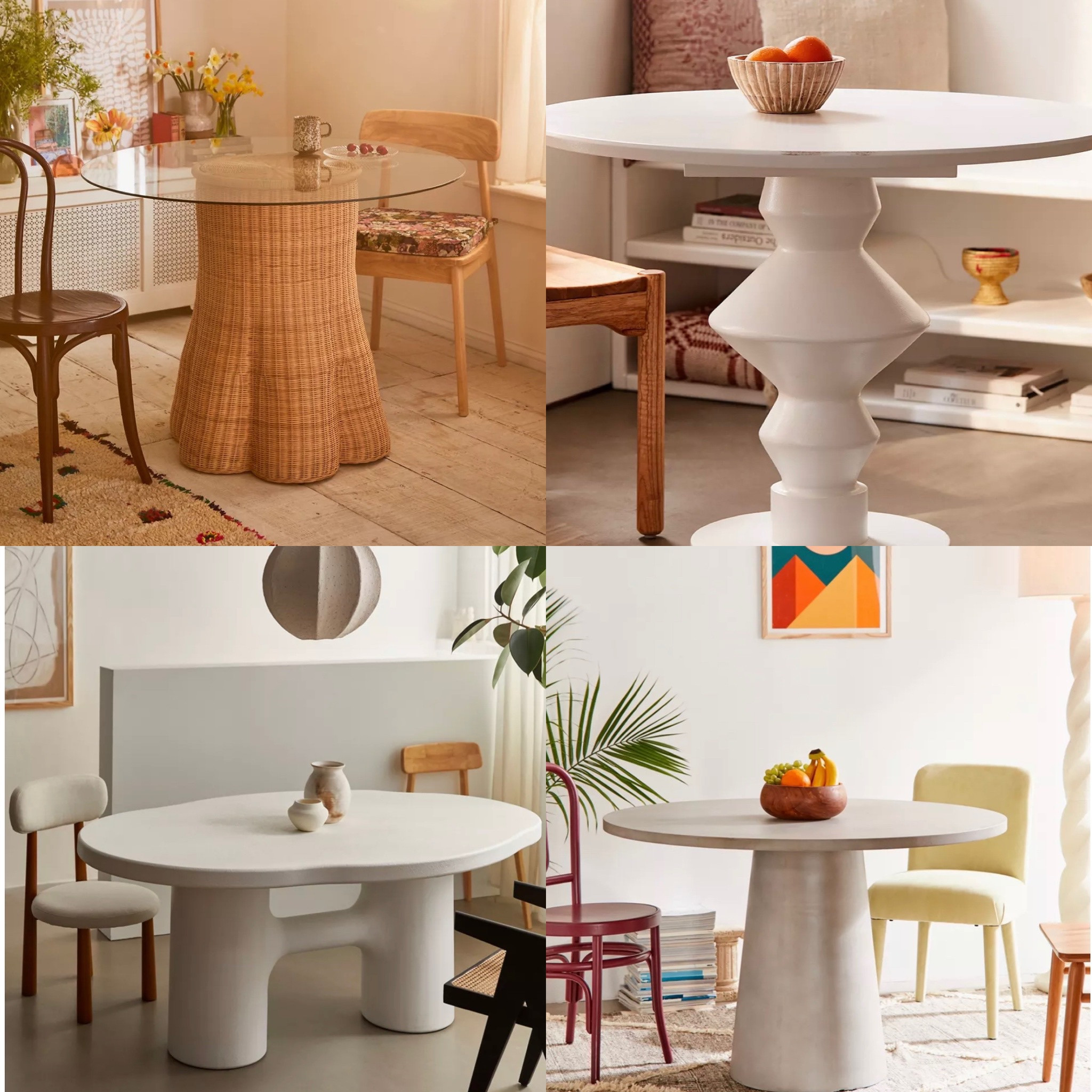 Chic dining tables perfect for small spaces. #diningroom #diningtable#LTKSale

#LTKhome #LTKHoliday #LTKHolidaySale