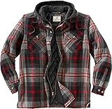 Legendary Whitetails Men's Maplewood Hooded Shirt Jacket | Amazon (US)