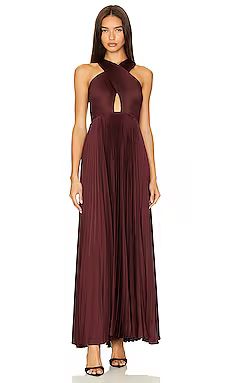A.L.C. Athena Gown in Chicory from Revolve.com | Revolve Clothing (Global)