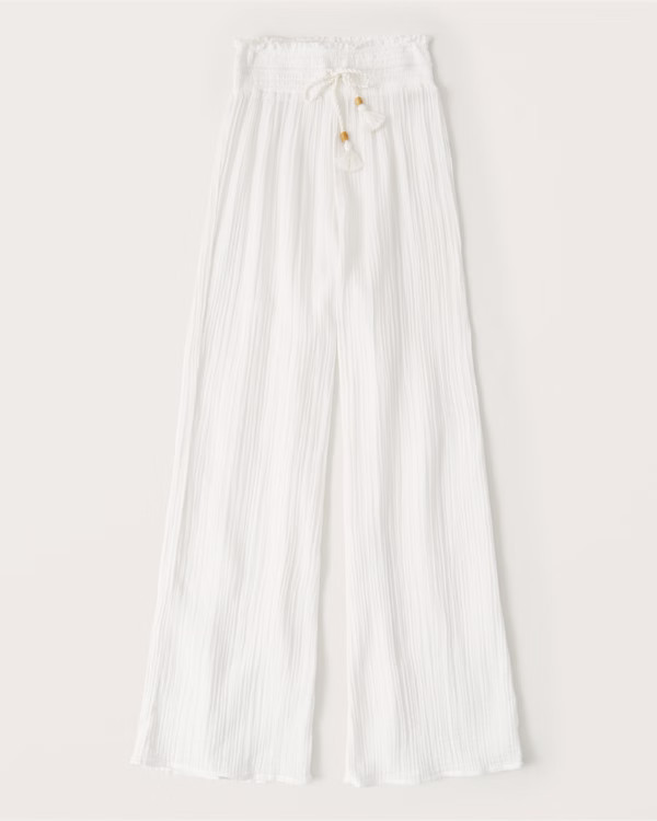 Wide Leg Coverup Pants | Abercrombie & Fitch (US)