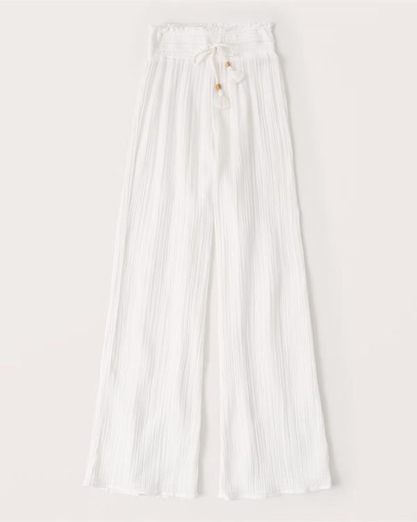 Wide Leg Coverup Pants | Abercrombie & Fitch (UK)