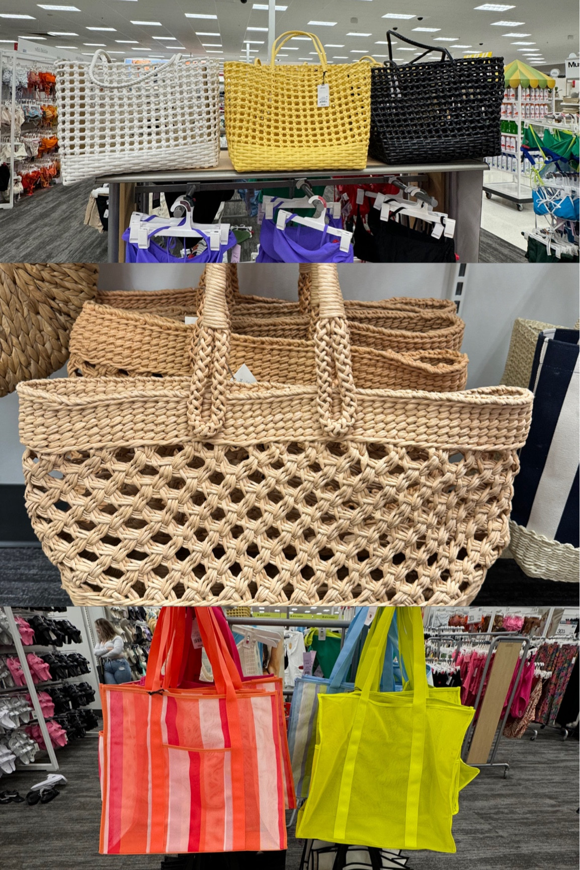 Lots of great beach/pool bag options @ Target! Great quality! 

#LTKitbag #LTKSeasonal #LTKstyletip