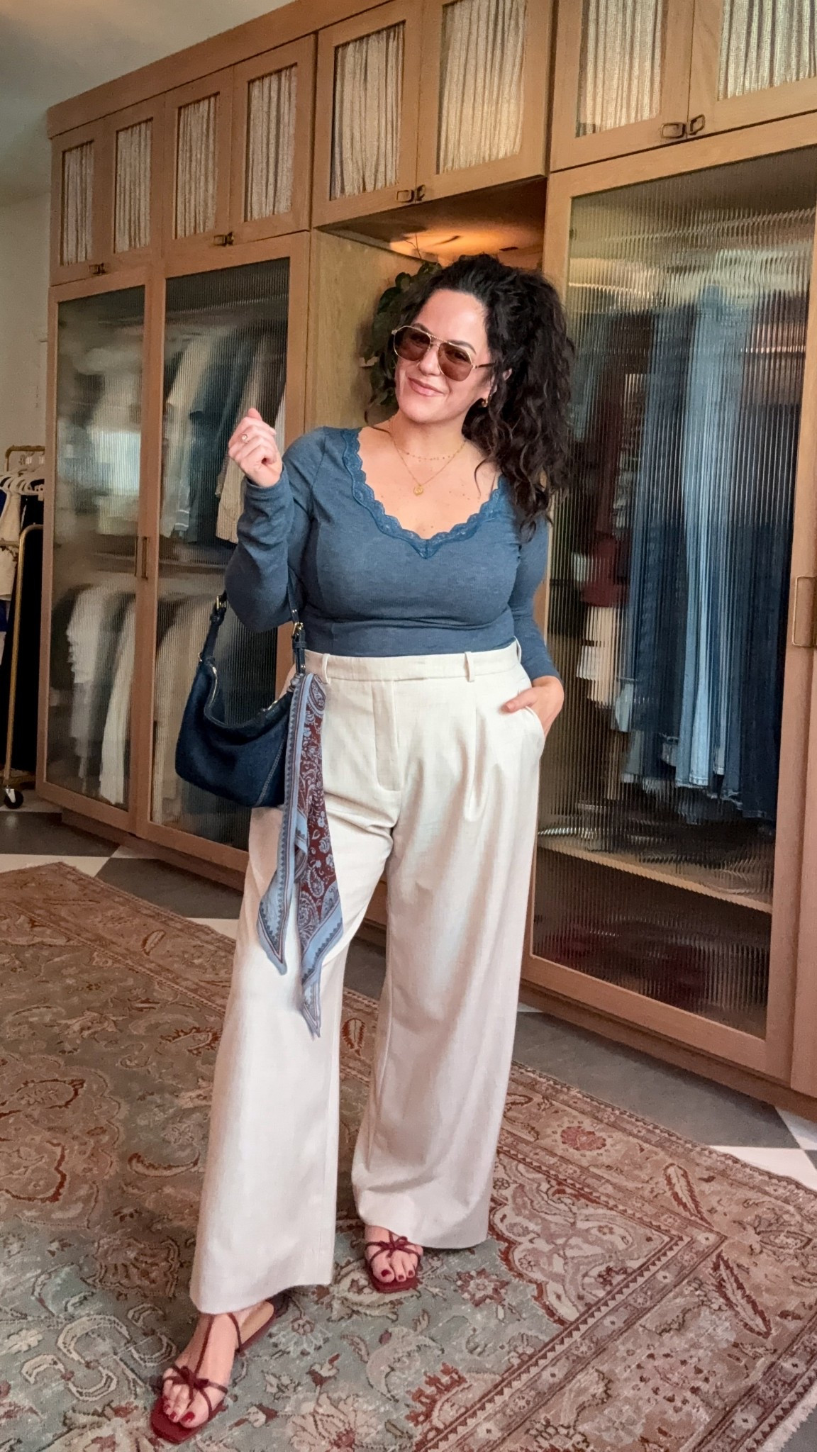 today’s midsize spring outfit + a little whimsy IYKYK 

#LTKOver40 #LTKgrwm #LTKMidsize