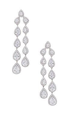 SHASHI Kamila Earring in Silver from Revolve.com | Revolve Clothing (Global)