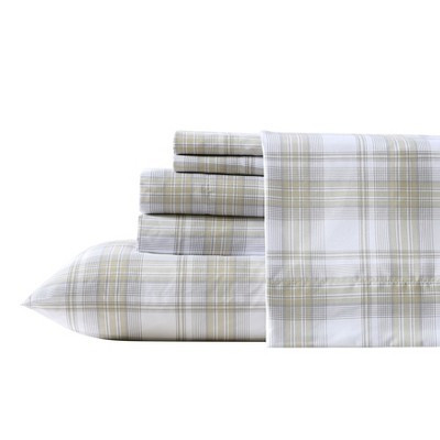 Wrangler Dayton Valley Plaid Beige Queen Sheet Set | Target