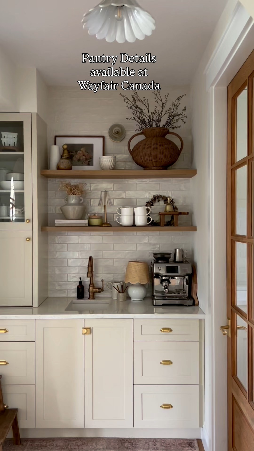 With Wayfair Canada, it’s easy to find the perfect pieces with thoughtful details to help elevate your home. I’ve gathered some of my favourite pieces in our home. Vintage inspired rugs,  reclaimed wood console table, brass picture light, patterned pillows, table lamps, ceramic tiles, faucets, arched vanity mirrors, curtain rods and more. I’ve also linked a similar antique inspired coffee table. All from @wayfaircanada! #WayfairCAPartner #WayfairCAHome 