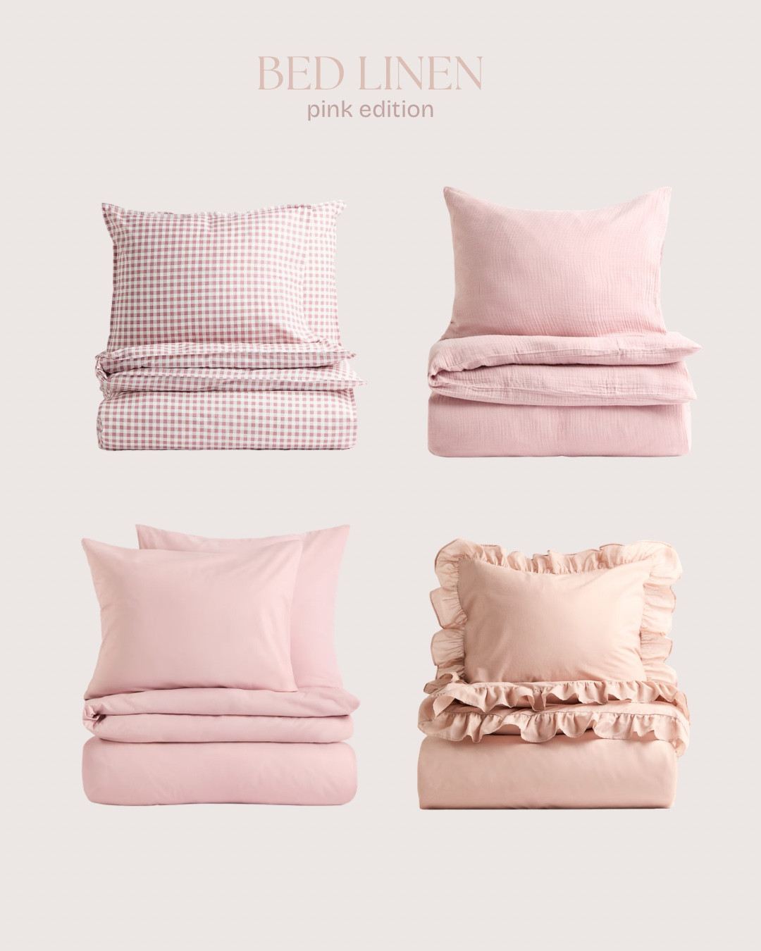 Found some cute pink bed linen sets  🎀🫶🏻🌸

#LTKhome #LTKeurope