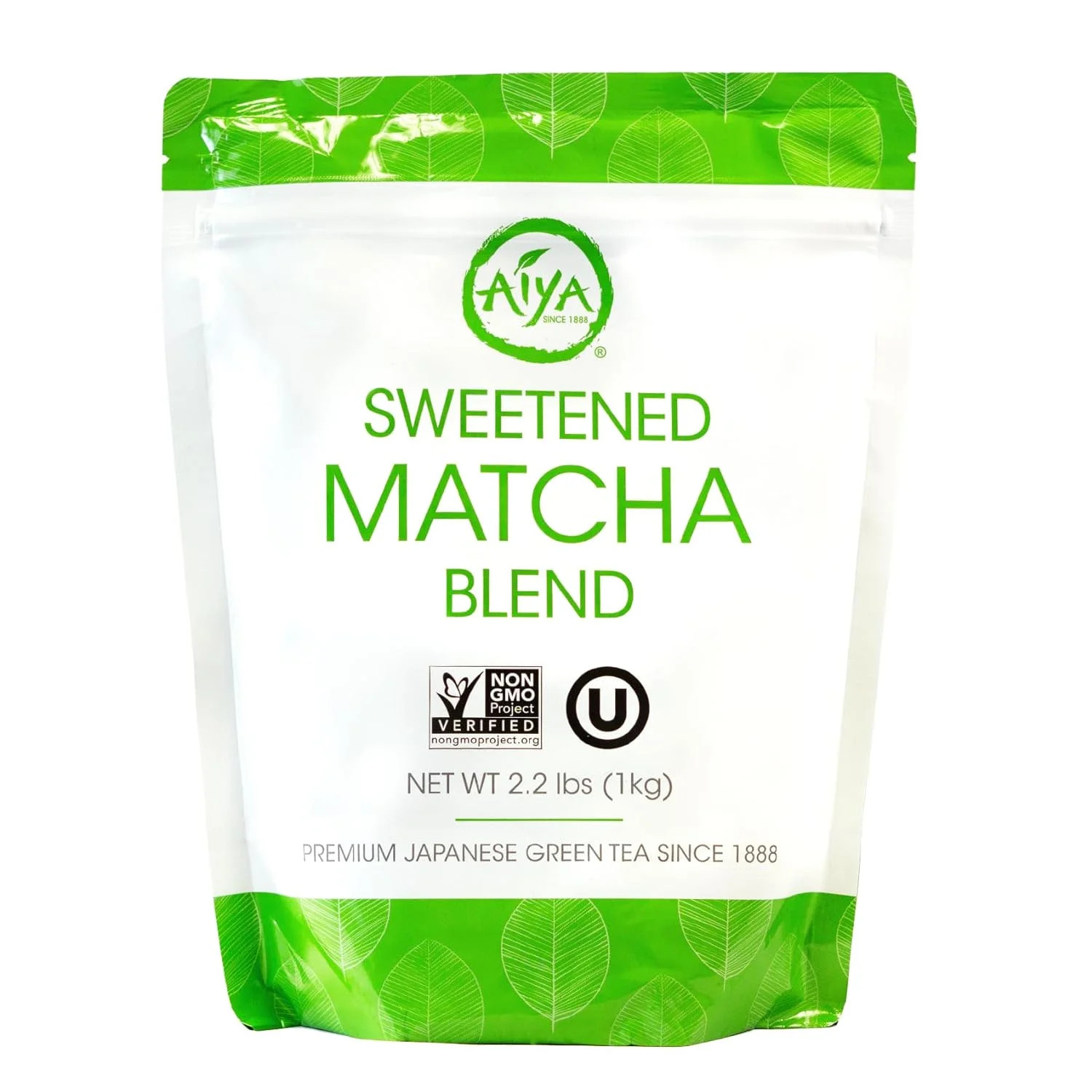 Sweetened Matcha Blend | Aiya Matcha Zen Cafe Blend | Premium Japanese Matcha Green Tea Powder, 1... | Walmart (US)