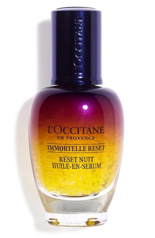 L'Occitane Immortelle Overnight Reset Oil-in-Serum in Regular at Nordstrom | Nordstrom