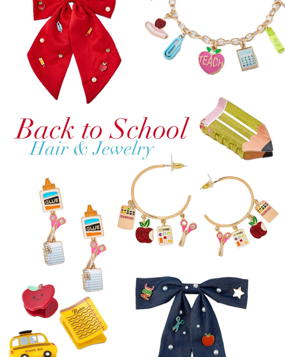 Back to school hair accessories and jewelry by bauble bar! All under $20!

#LTKSeasonal #LTKStyleTip #LTKKids