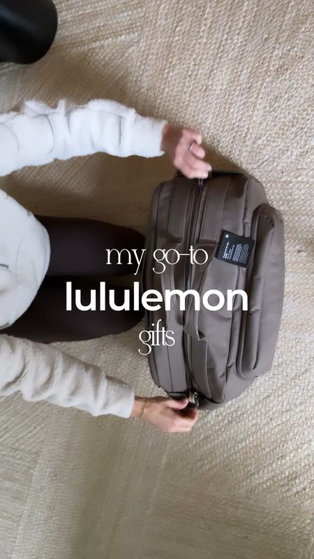 My go-to gifts from @lululemon for the holidays. Sherpa / cozy picks / and bags are always top of my list. These will work for all ages and all price points 🫶🏻 #lululemoncreator #ad 

#LTKHoliday #LTKfindsunder100 #LTKGiftGuide