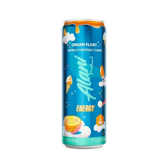 Alani Nu Sugar Free Energy Drink, Dream Float, 12 fl oz, Can | Walmart (US)