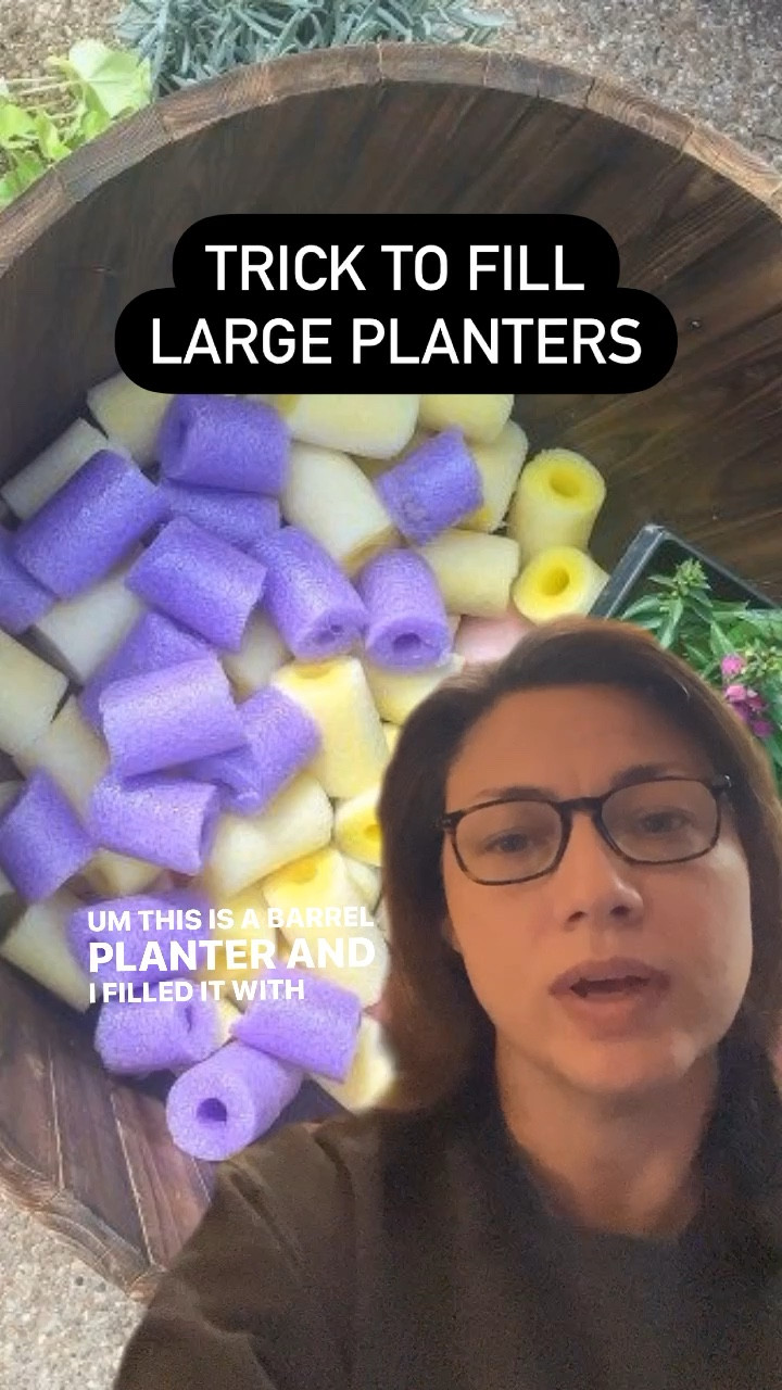 Great tip for filling your outdoor planters!  This was my very first blog post!  

#LTKhome #LTKSeasonal