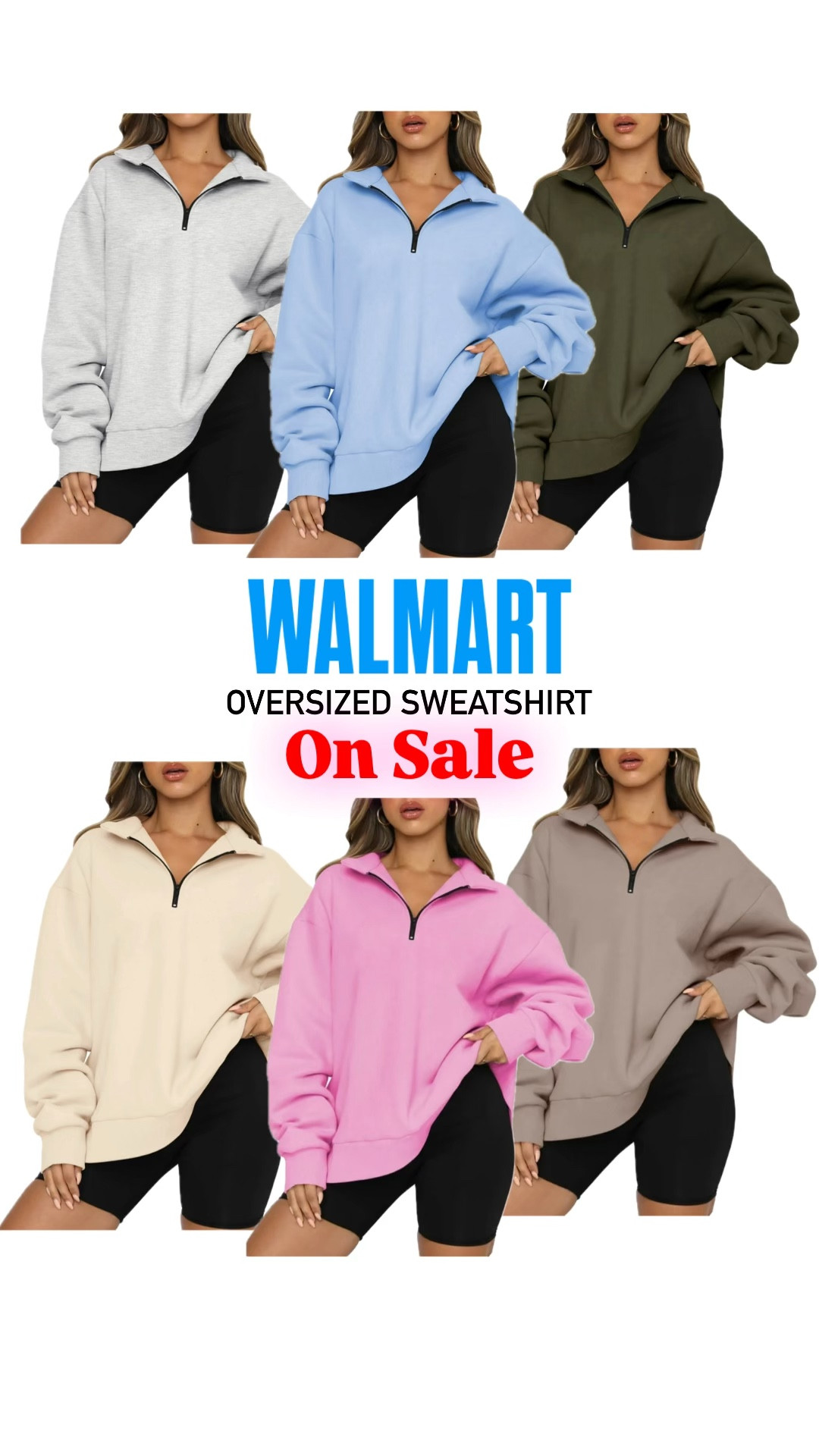 Sweatshirt ON SALE at Walmart✨

#LTKootd #LTKU #LTKSaleAlert