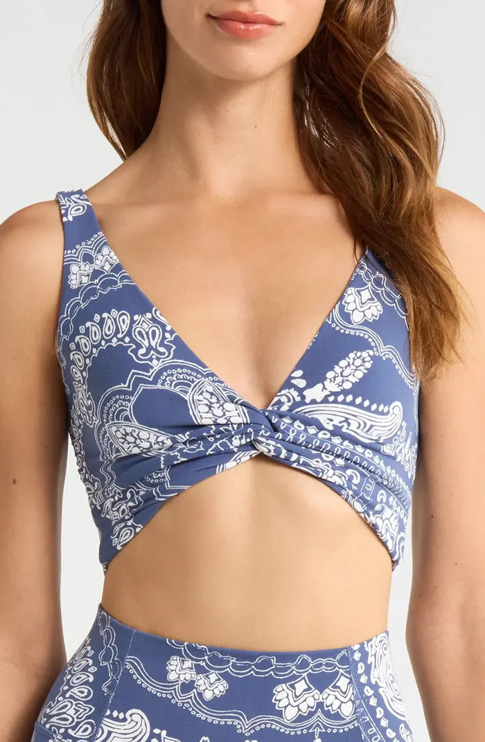 Free People FP Movement Never Better Twist Crop Top | Nordstrom | Nordstrom