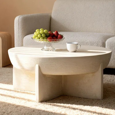 Magnesia Round Coffee Table | Wayfair North America