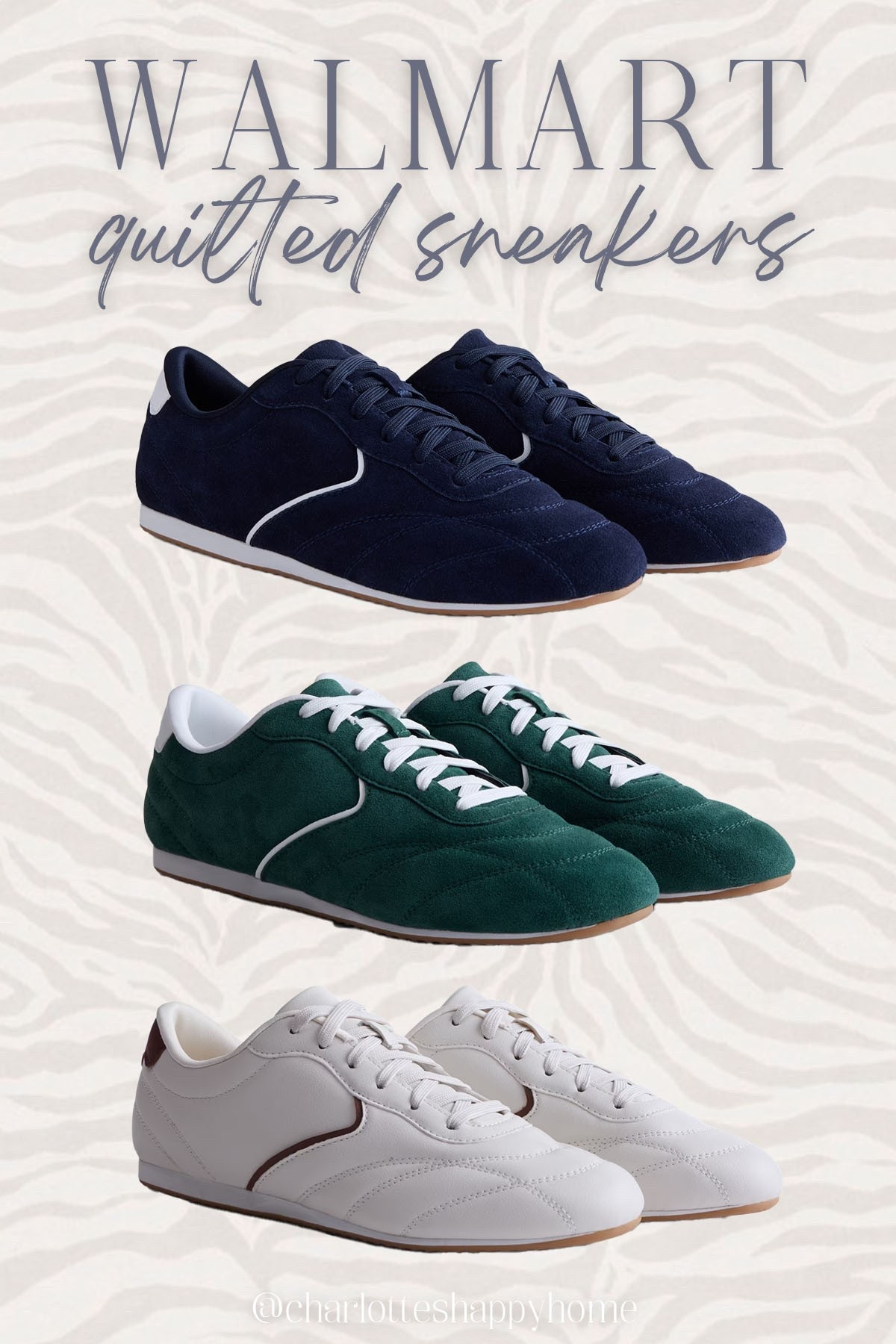 These new quilted sneakers from Walmart look so high end! 

#walmartfinds

Walmart finds. Walmart fashion. Walmart new arrivals. Walmart trendy sneakers.

#LTKootd #LTKSeasonal #LTKgrwm