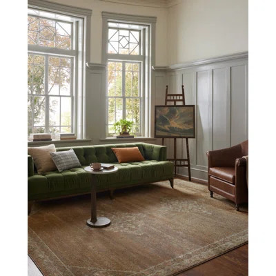 Magnolia Home by Joanna Gaines x Loloi Mona Sunset / Natural Area Rug | Wayfair North America