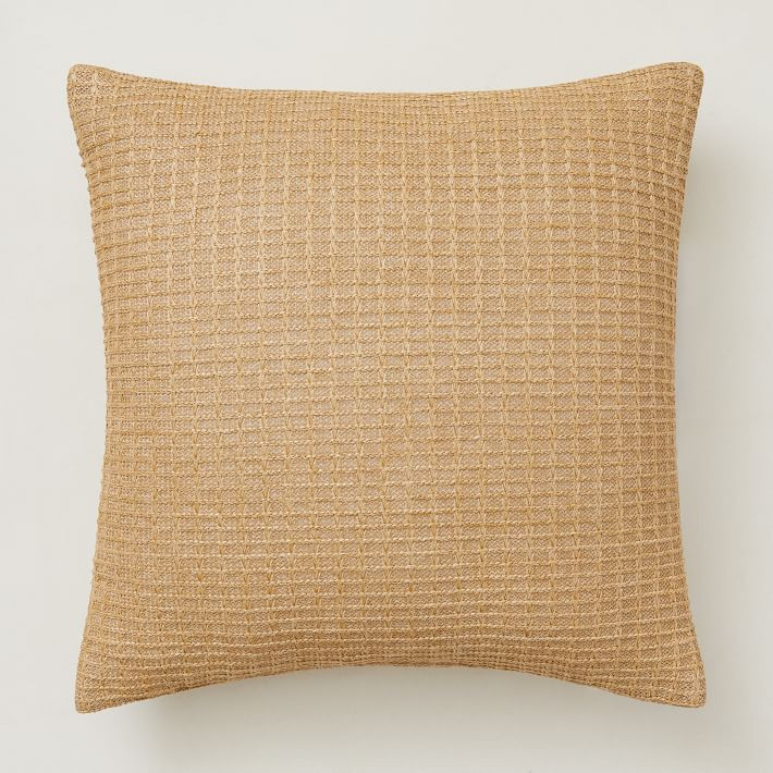 Faux Jute Indoor/Outdoor Pillow | West Elm (US)