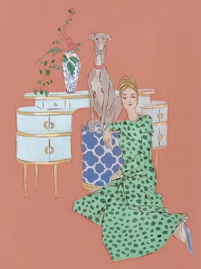 Madeline and George by Rose Morrison on Artfully Walls | Artfully Walls