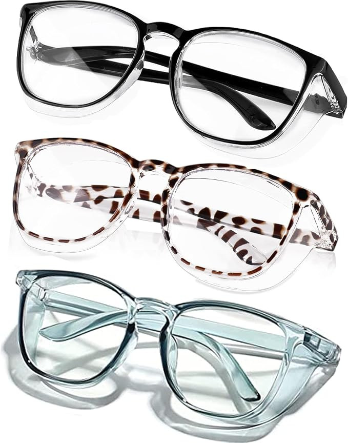 SQIMZAR Safety Glasses Goggles For Women Nurses Protective Eyewear,Anti Fog Safety Goggles | Amazon (US)