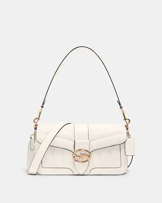 Georgie Shoulder Bag With Puffy Quilting | Coach Outlet