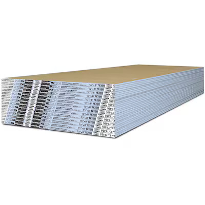 CertainTeed  1/2-in x 4-ft x 8-ft M2Tech Mold Resistant Moisture Resistant Regular Drywall Panel | Lowe's