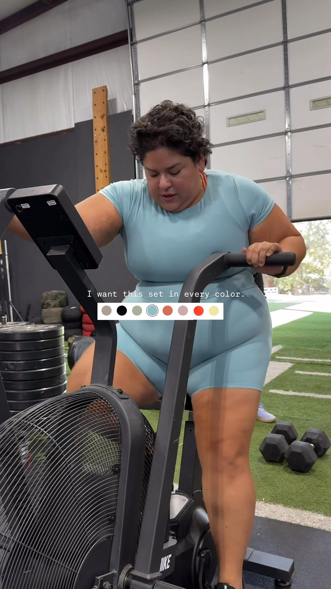 I have the blue and purple but I want them all 😩 I wear a 2X in the shorts but sized up to a 4X in the top since it runs a bit small! Use code MEG10 for 10% off! 💪🏼

#LTKPlusSize #LTKActive #LTKFitness