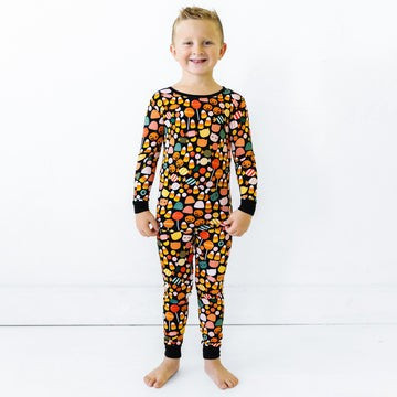 Spooky Sweets Two-Piece Bamboo Viscose Pajama Set | Little Sleepies