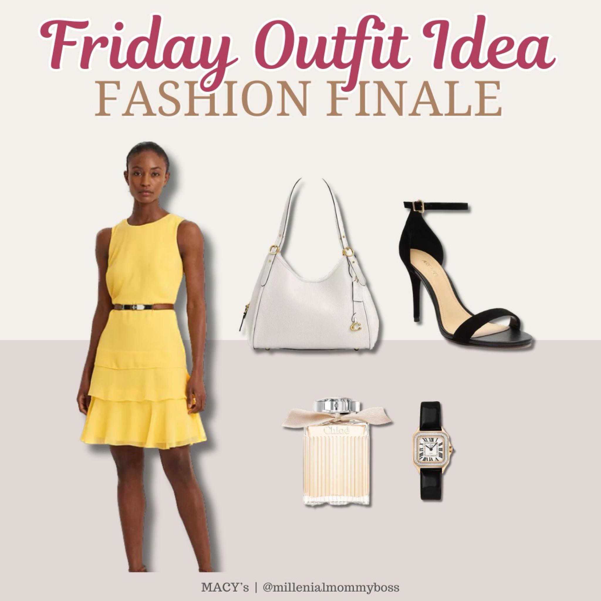 End the week on a bright note with a fun yet sophisticated yellow sleeveless dress 👗 Shop this look on my LTK!🛒 

#ModishStart #ChicMonday #WorkOutfitIdeas #FashionInspo #LTKFashion #MondayStyle #Chanel #Coach #ltkbeauty #ltkworkwear #ltkshoecrush #ltkstyletip #ltksalealert #ltkgiftguide #workwear #workoutfitswomen #chanel #chanelgirl #coach #collage #fashionista #fashiongram #fashioninspiration #fashionideas #oldmoneystyle #workinprogress #outfits #outfitideas4you #outfitideasforwomen #outfitpost #outfitshare #corporatelife #baddiestyle #elegantwoman #elegant #demure #classystyle

#LTKStyleTip #LTKItBag #LTKWorkwear