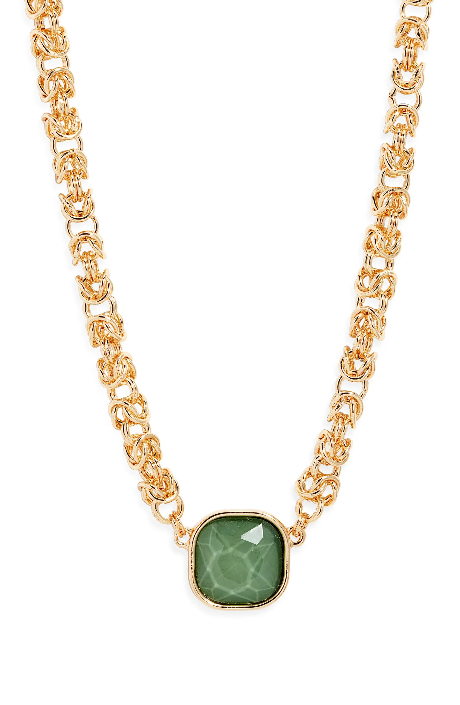 Nordstrom Faceted Stone Pendant Necklace | Nordstrom | Nordstrom
