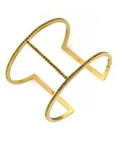 Vince Camuto Gold Tone T Bar Cuff Bracelet | Lord & Taylor