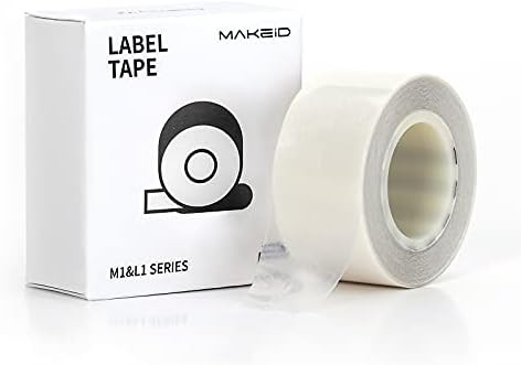 MakeID Compatible Clear Label Tape Replacement L-16T, 0.63 inch x 13' (16mm x 4m) Laminated for L... | Amazon (US)