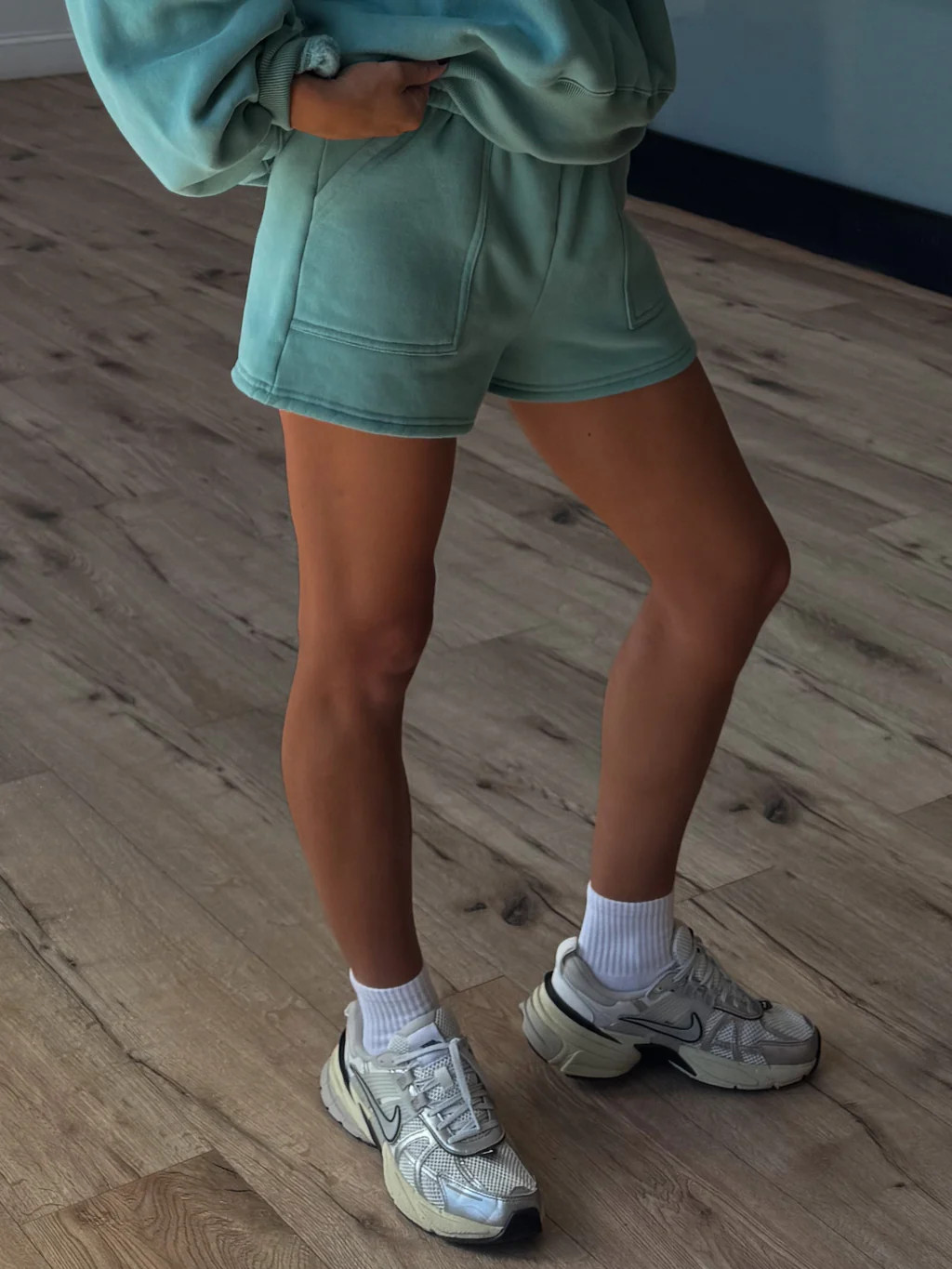 The Vintage Lounge Shorts | Sage | Shop Talulah