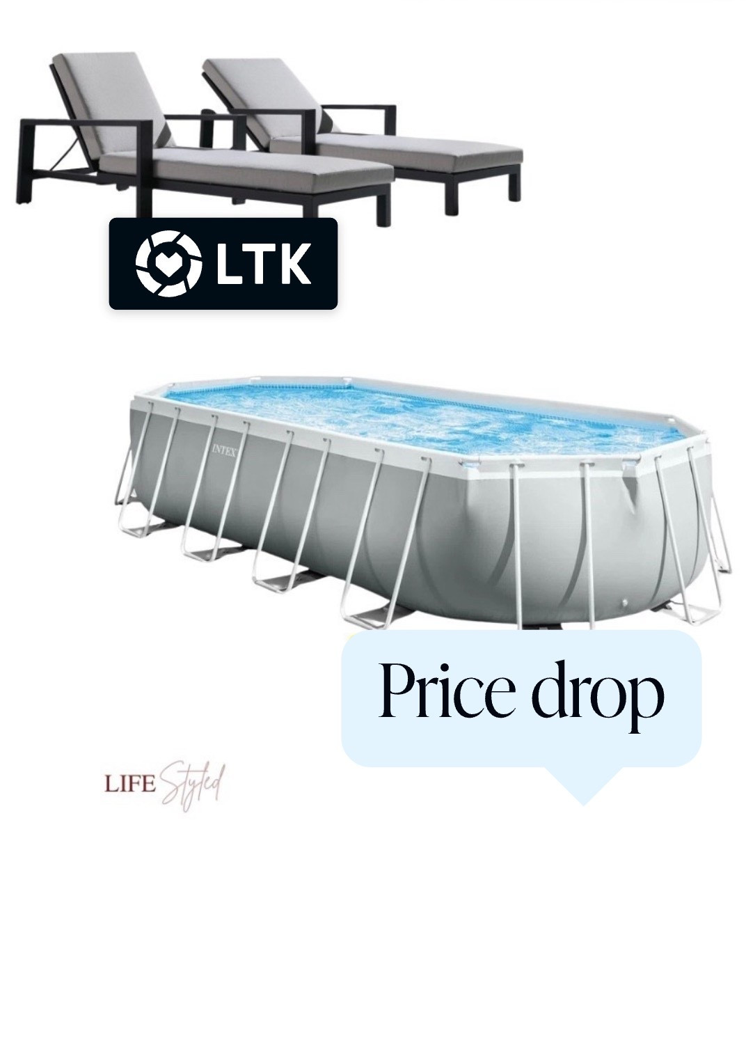 The ultimate backyard combo: pool + cozy lounge chairs 🏖️ Now’s the perfect moment to buy — you’ll thank yourself this summer!

#LTKSaleAlert

#LTKHome #LTKSeasonal