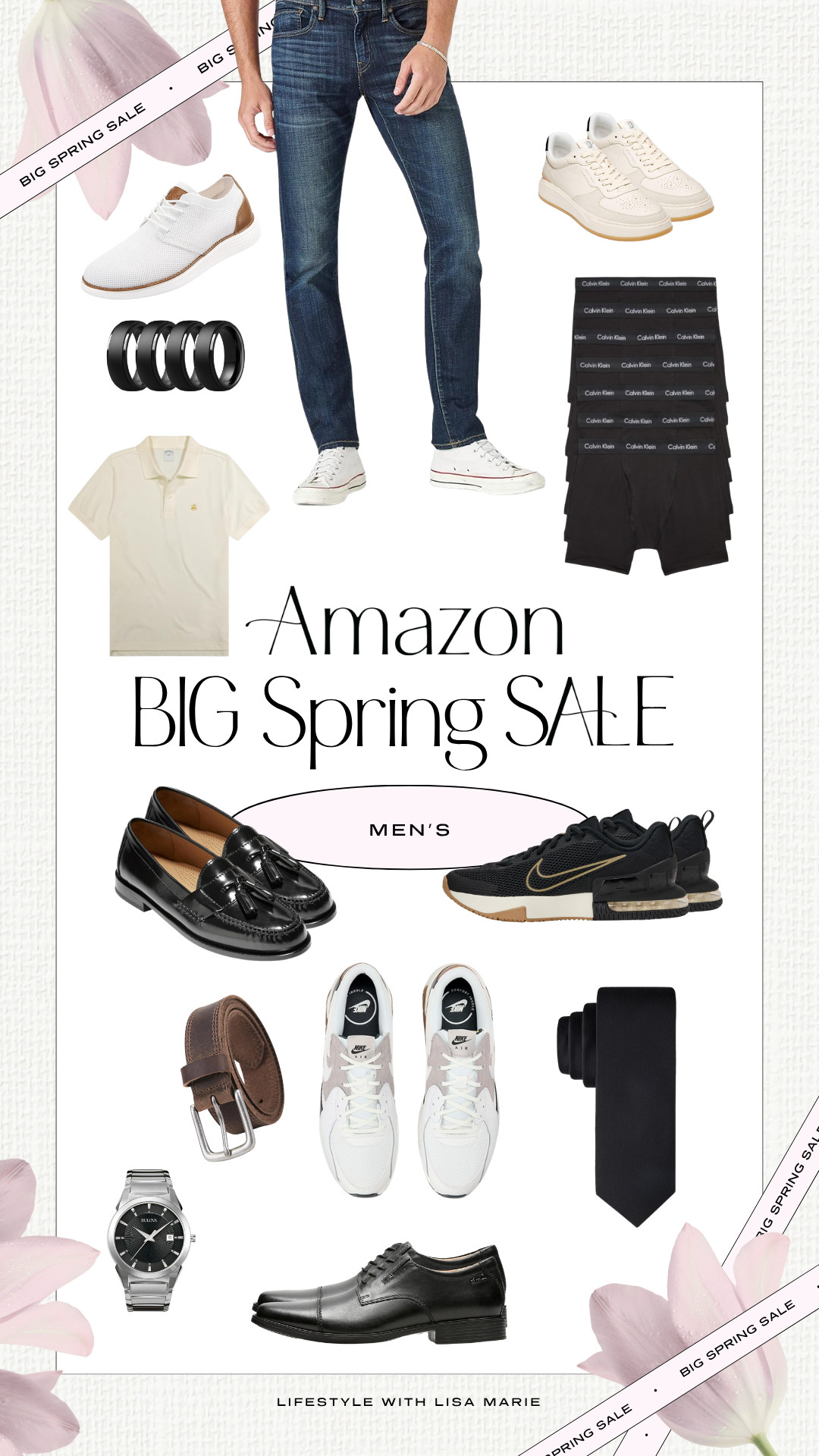  
Amazon big spring sale. Men’s deals on Amazon. Menswear. Men’s dress shoes and sneakers. Men’s active and travel rings and accessories. Men’s belts and ties. Men’s denim and jeans. 
 

#LTKWorkwear #LTKMens #LTKSaleAlert