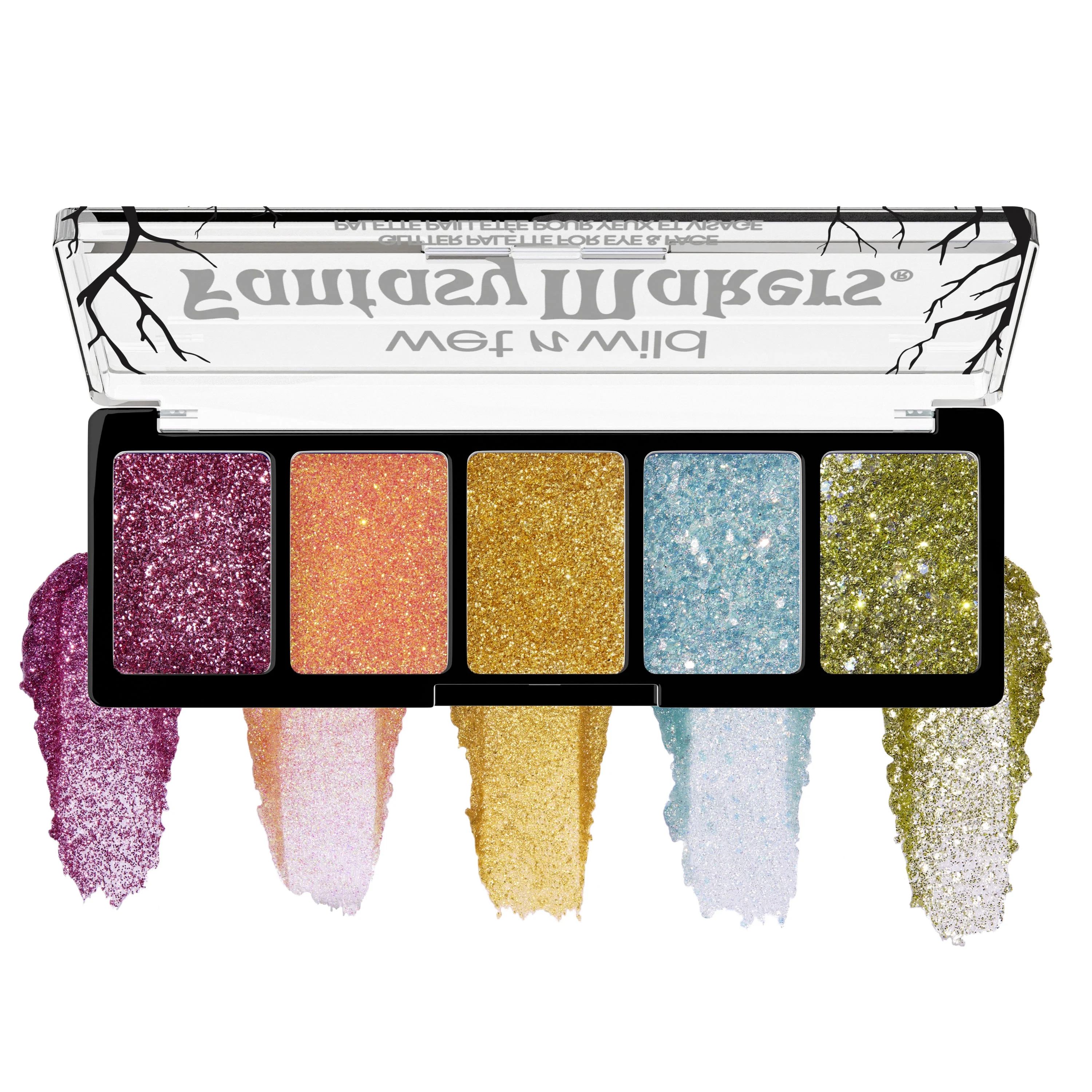 Wet N Wild Fantasy Makers Glitter Palette For Face in Candy Wasted - 0.17 oz. | Walmart (US)