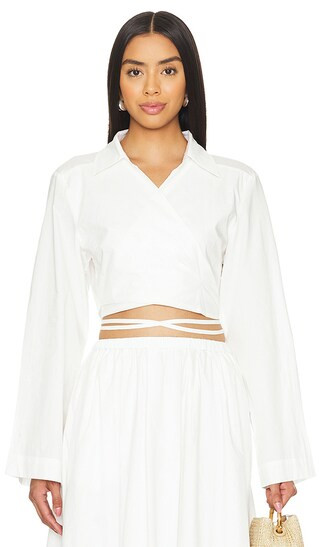 Pasolini Shirt in White | Revolve Clothing (Global)