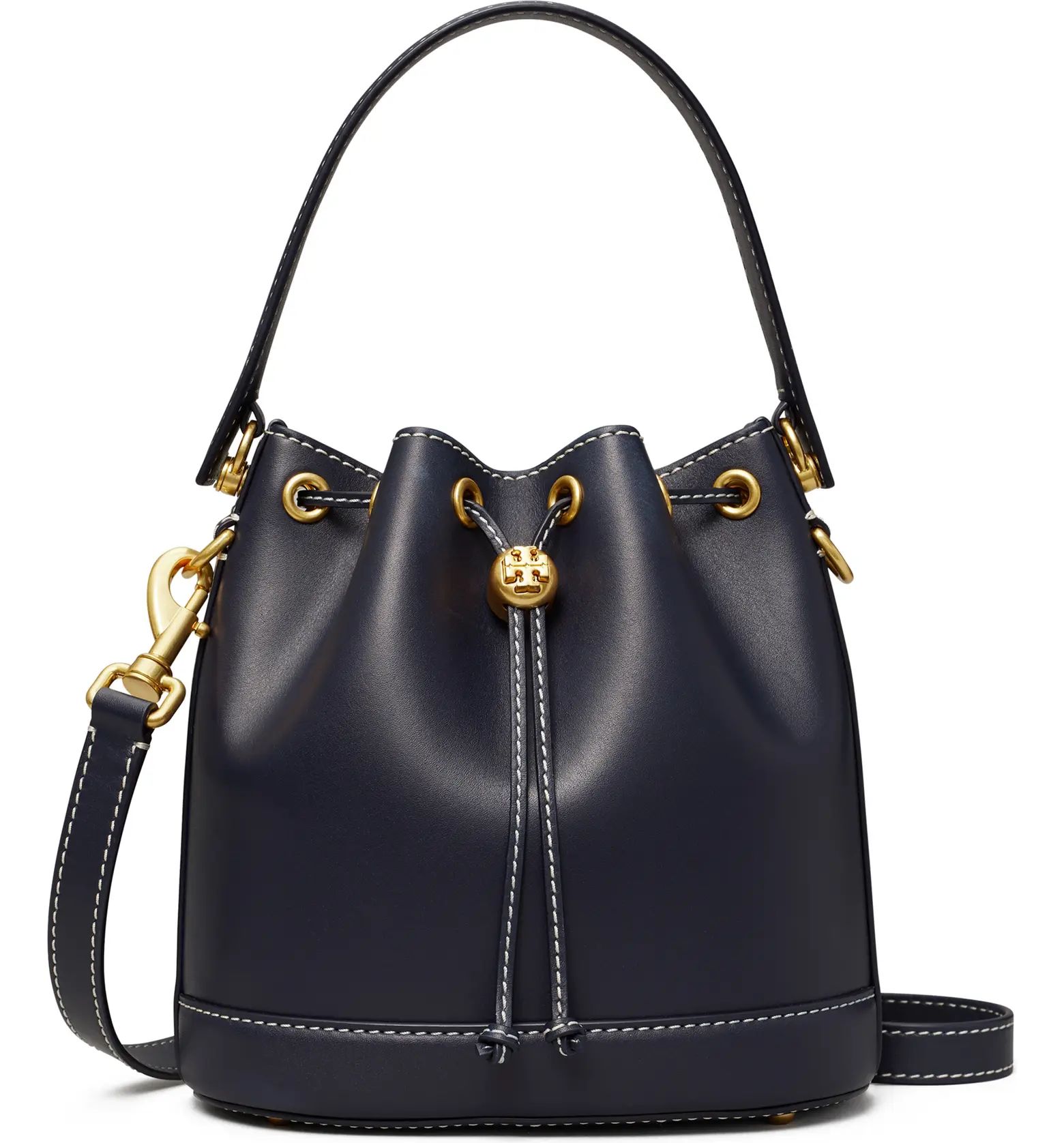 T Monogram Leather Bucket Bag | Nordstrom