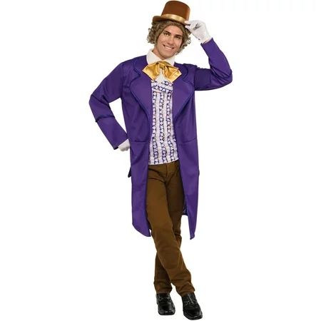 Men s Willy Wonka Costume | Walmart (US)