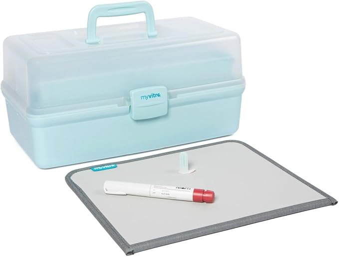 The XL Fertility Caddy + Shot Station from 2 Products to Prepare for IVF | Great IVF Gift | Store... | Amazon (US)