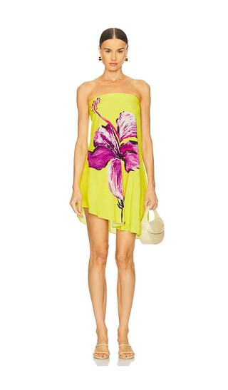 ROCOCO SAND Mini Dress in Yellow. - size M | Revolve Clothing (Global)