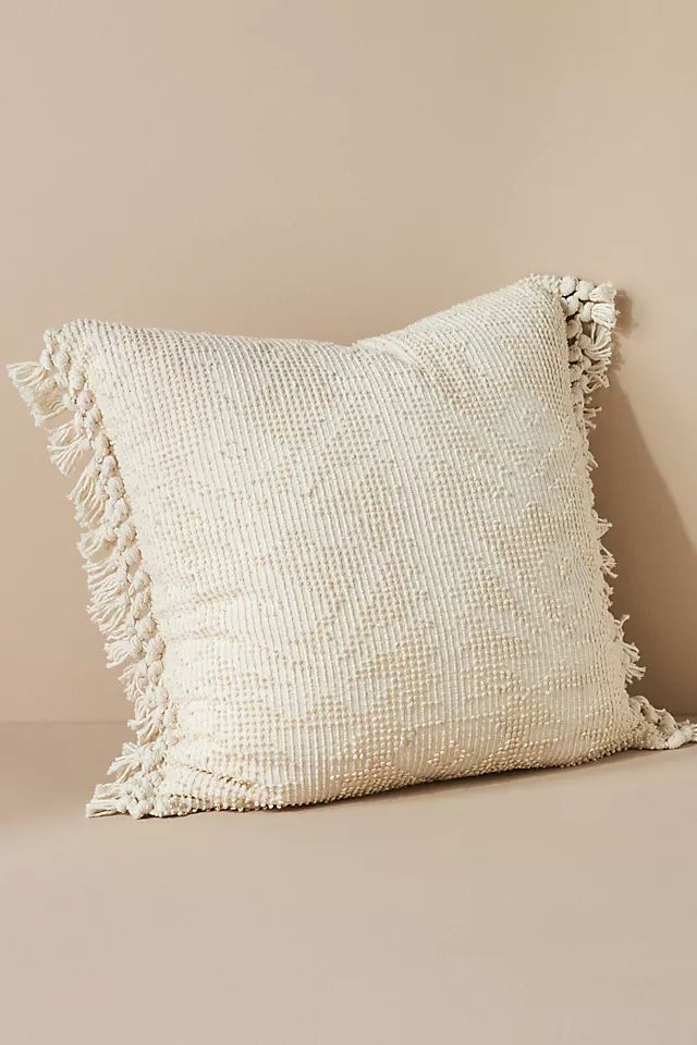 Woven Bronte Pillow | Anthropologie (US)