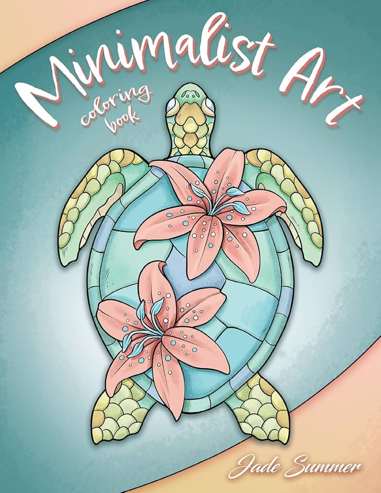 Minimalist Art: Adult Coloring Book for Women and Teens with Easy Boho Designs for Stress Relief ... | Amazon (US)