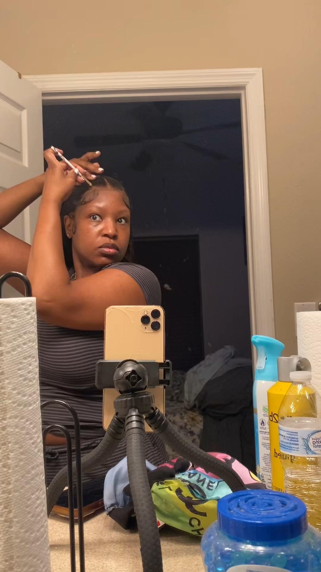Getting my part together before I head to work! ✨💇🏽‍♀️

I’m still loving this Amanda hair! 😍 It’s so soft, easy to maintain, and takes just a few minutes to freshen up before I walk out the door. Low maintenance but still giving the look I want? I’ll take it every time! 💜

#MorningRoutine #WorkReady #AmandaHair #HairRoutine #Wig

#LTKmomlife