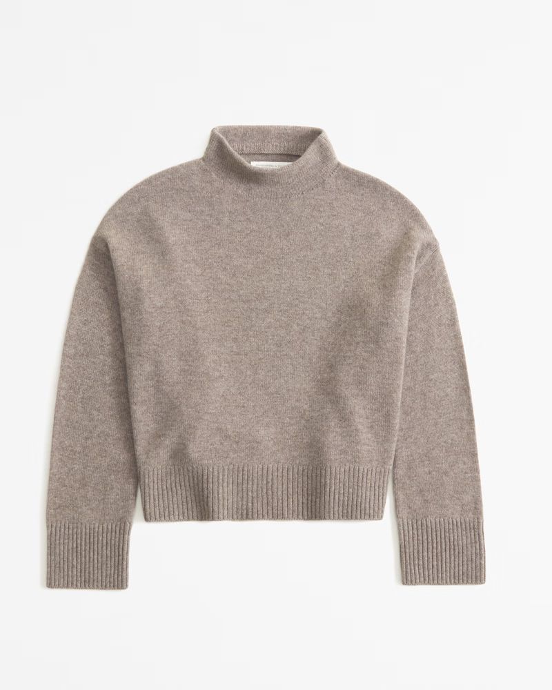 Cashmere Mockneck Sweater | Abercrombie & Fitch (US)