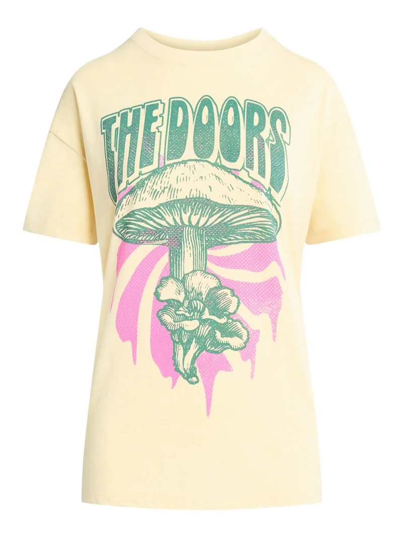 The Doors Graphic Tee Shirt, Women's | Walmart (US)